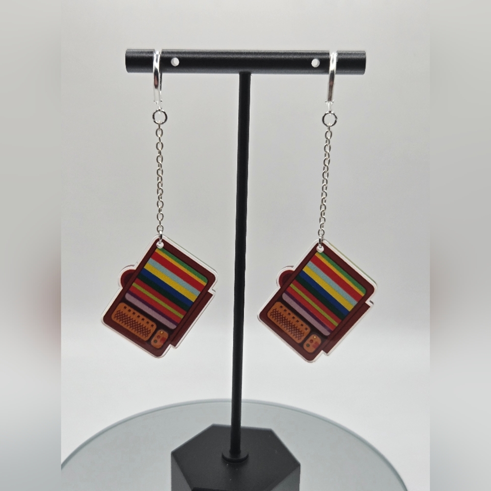 90s Retro TV Earrings | Saturday Morning Vibes